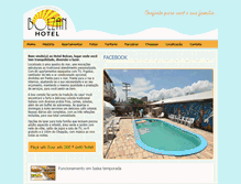 Tablet Screenshot of hotelbolzan.com.br